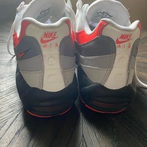 Barely worn but, little smudge on the toe.